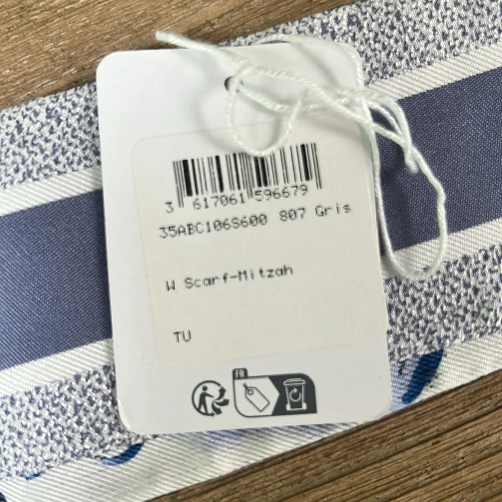 Dior Ivory Multicolor Silk Twill Scarf
